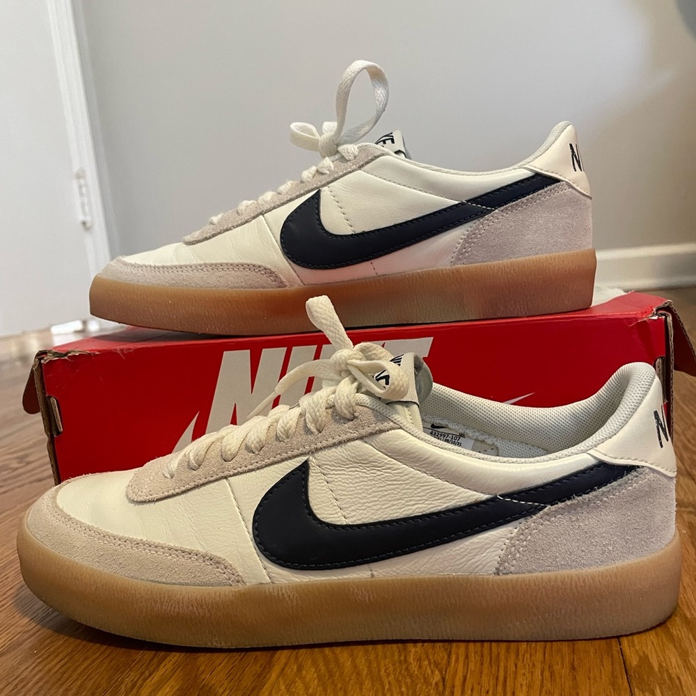 Nike Killshot 2 leather - Sail/Midnight Navy-gum Yellow